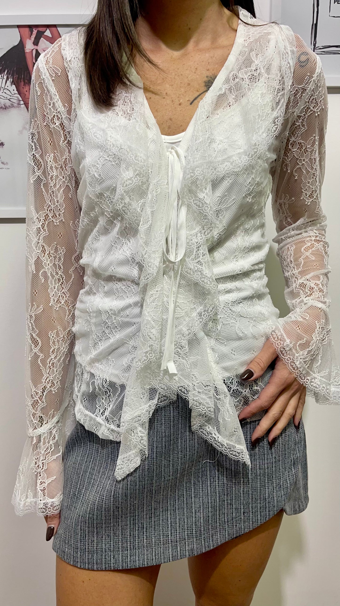 Camicetta in pizzo