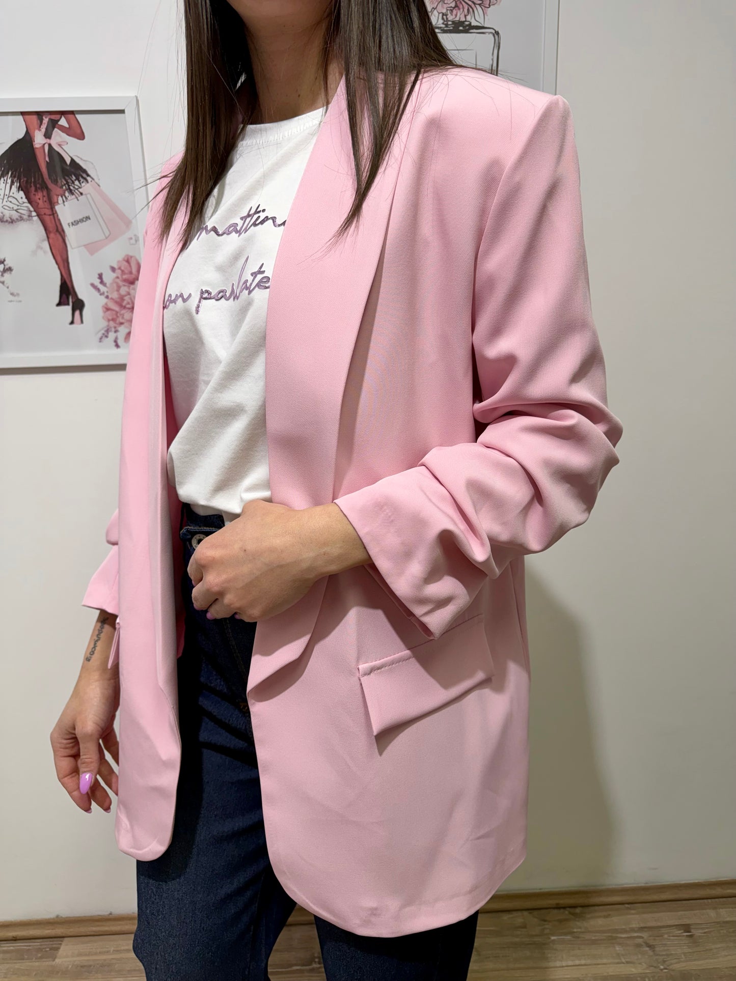 Blazer rosa