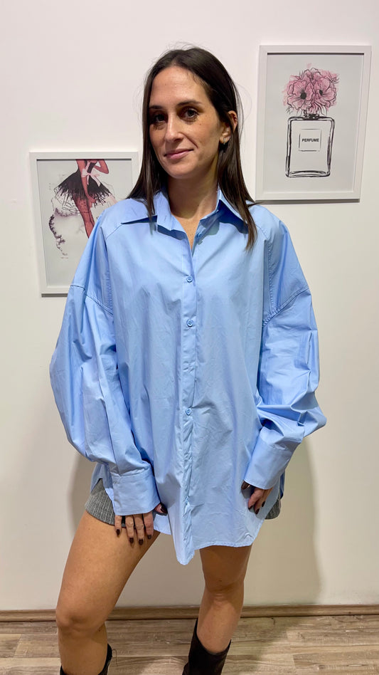 Camicia oversize 100% cotone