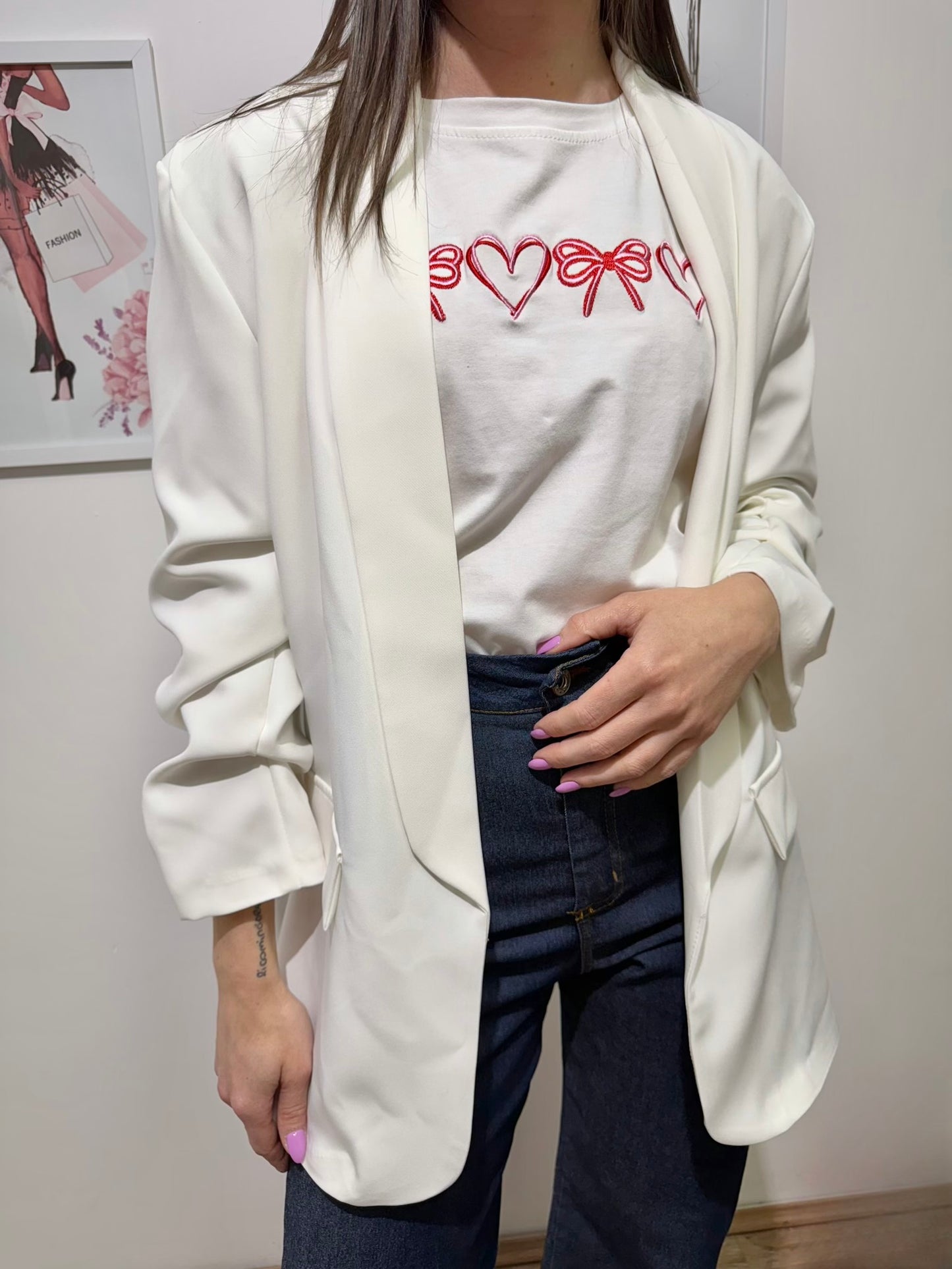 Blazer bianco