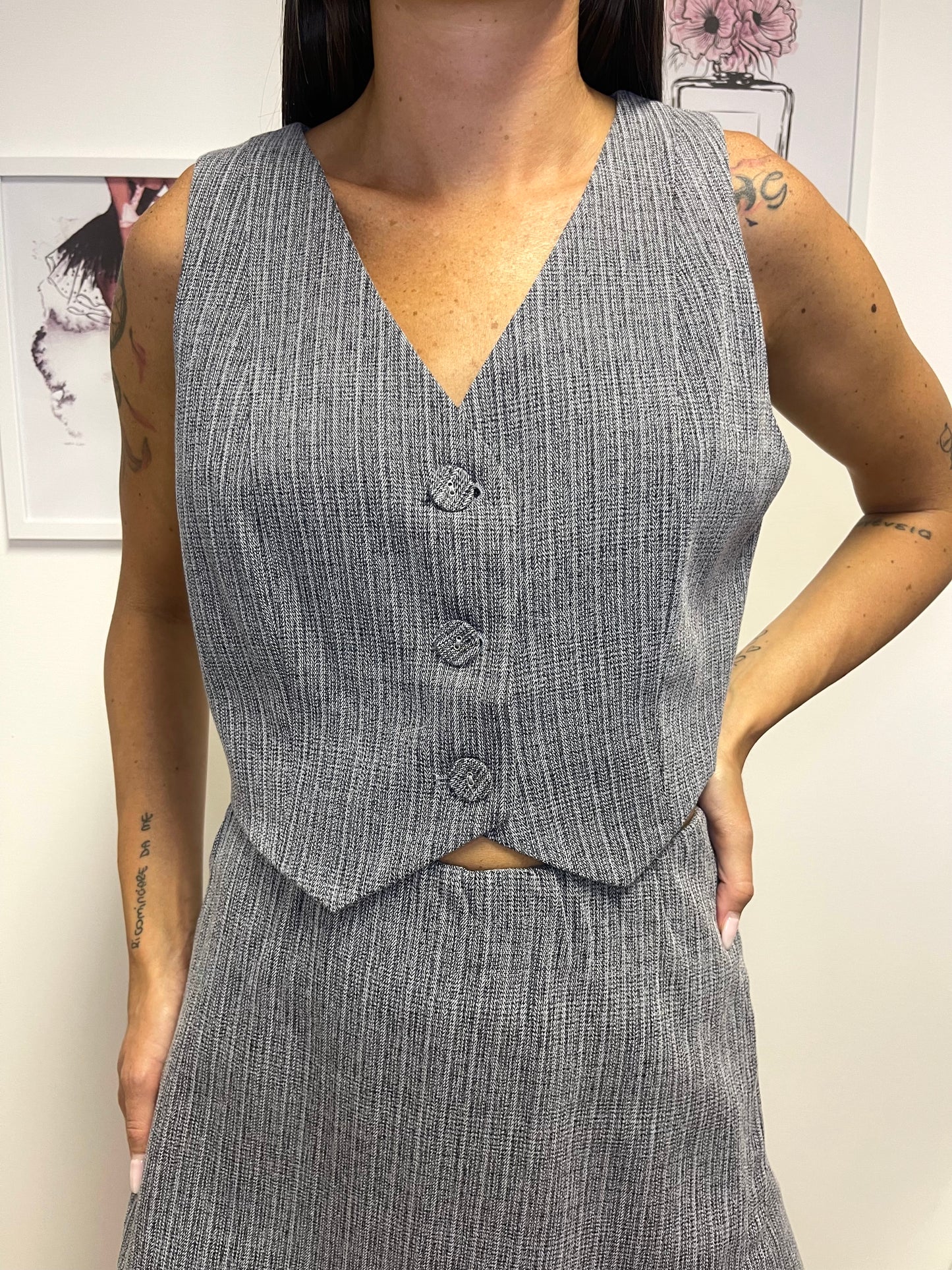Gilet in viscosa