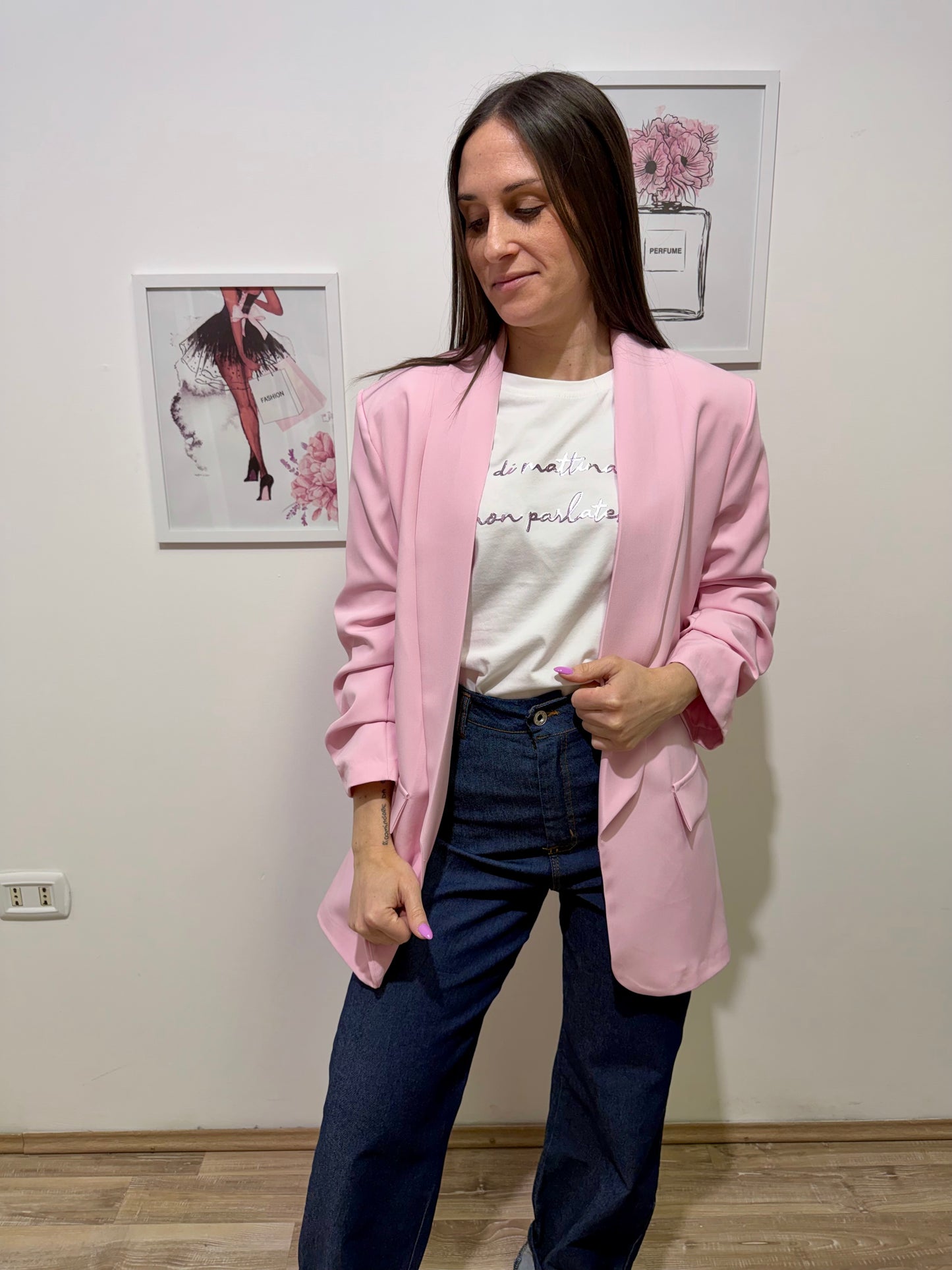 Blazer rosa