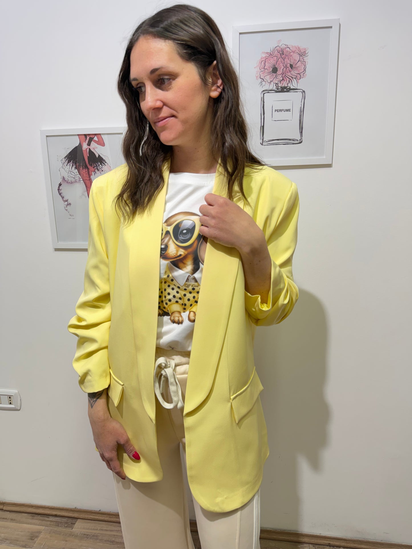 Blazer giallo