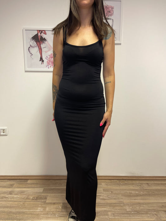 Tubino elasticizzato nero