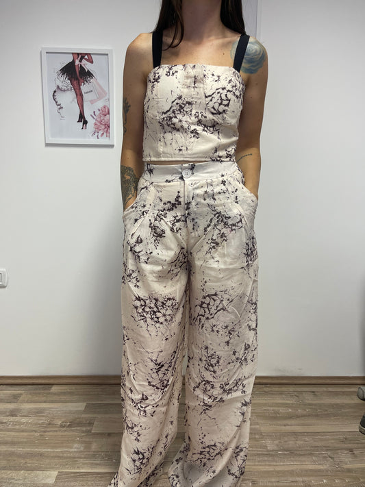 Completo top e pantalone